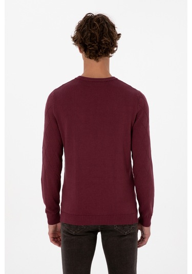 U.s. Polo Assn. Erkek Plum Kazak /triko 50315748-vr177 New Plum