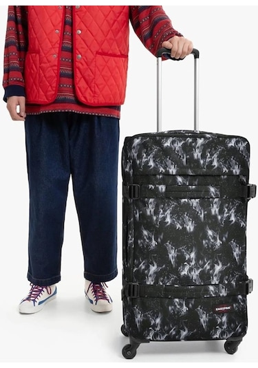 Eastpak Büyük Boy Transit'r 4 L Çekçekli 4 Tekerlekli Valiz 7j3