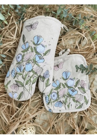 Cherir Eldiven Ve Tutacak Seti 162694764 Yeşil