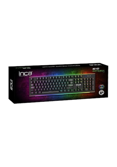 Inca IKG-451 Empouse II Brown Switch Usb Kablolu RGB Mekanik Gaming Q Klavye