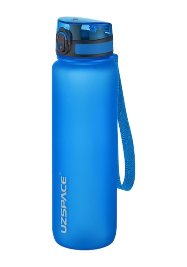 Uzspace FiftyFifty Softtouch Büyük Boy Tritan Su Matarası 28 CM 1 L