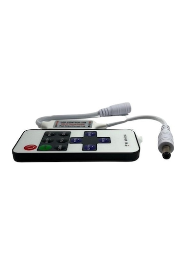 Rf Uzaktan Kumandalı Şerit Led Dimmer Led Işık Kontrolü 12v/24v 1 Adet