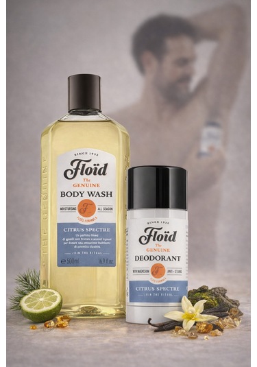 Floid Vücut Bakım Seti Duş Jeli Ve Deodorant Karışık Meyve