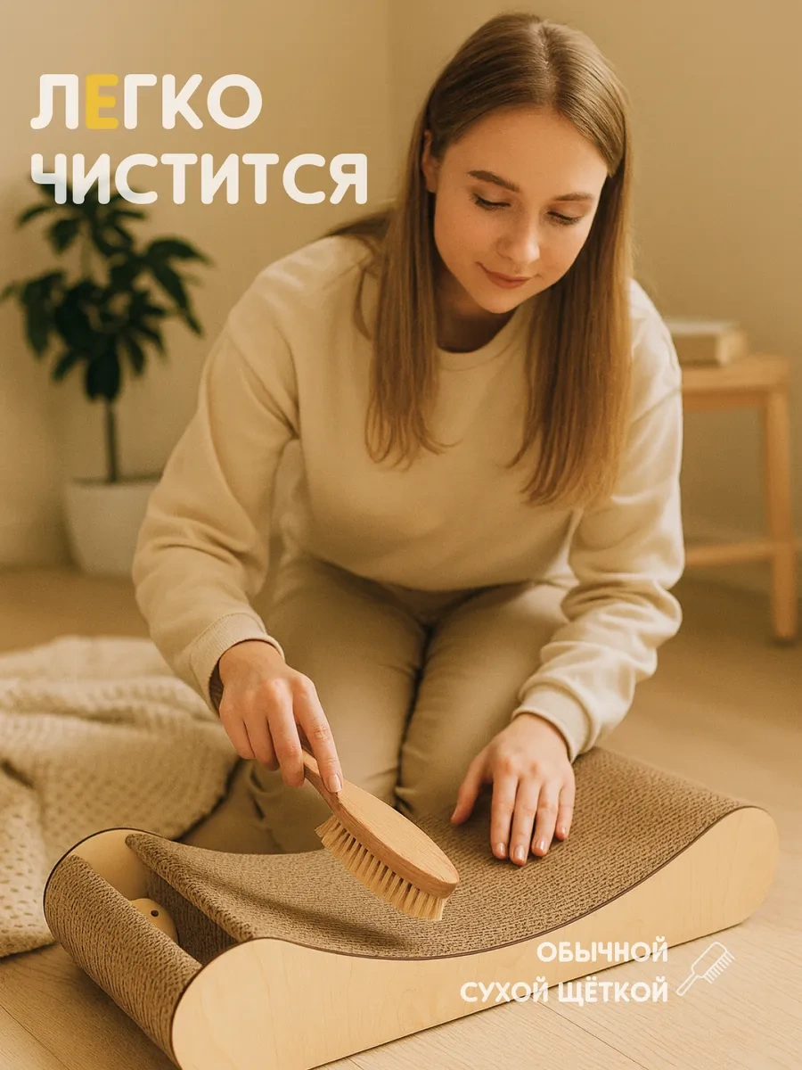 Kosharıkoff Karton Yerli Kedi Tırmalama Tahtası Ve Yastıklı 211755650