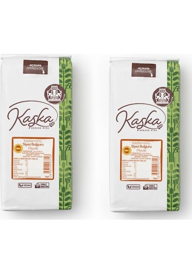 Kaşka Kastamonu Siyez Bulguru Pilavlık 2 KG 93 - 1