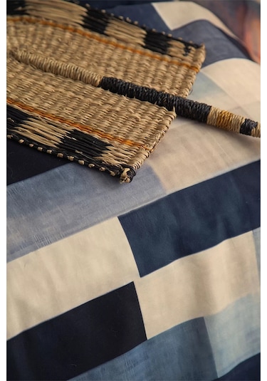 İssimo Home Wang %100 Pamuk Saten Çift Kişilik Nevresim Takımı Krem