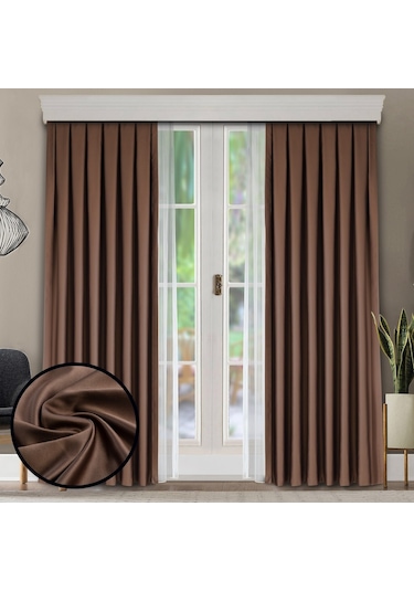 Taç Blackout Karartma Fon Perde