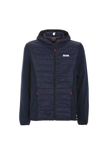 Slam Act Hood Hybrıd Fleece W13 Lacivert