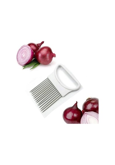 Yeni Soğan Tutucu Dilimleme Domates Sebze Kesici Paslanmaz Çelik Mutfak Aletleri Diğer