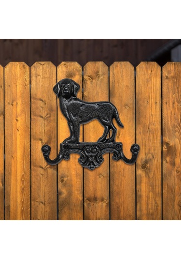 Suntek Dökme Demir Duvar Kanca Dekorasyon Antika Retro Köpek
