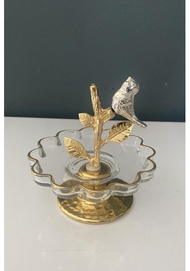 Selim Dekor Kuşlu Papatya Lokumluk