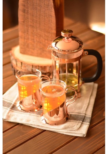 Bambum Holmes - French Press Set 600 Ml Kahverengi