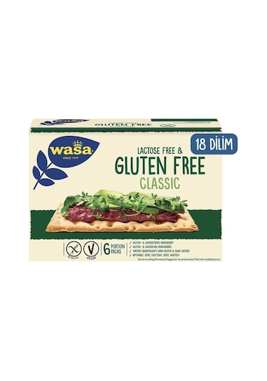 Wasa Glutensiz Gevrek Ekmek 2 x 240 G