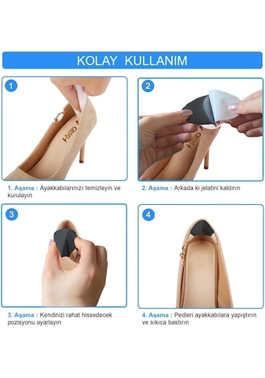 Active Team SP03-Yapışkanlı Bilek Koruma|Topuk Vurma Önleyici Sünger Ped