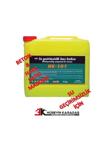 GEN HK-101 LATEX BETON VE HARÇ SU GEÇİRİMSİZLİK KATKISI 20 LT