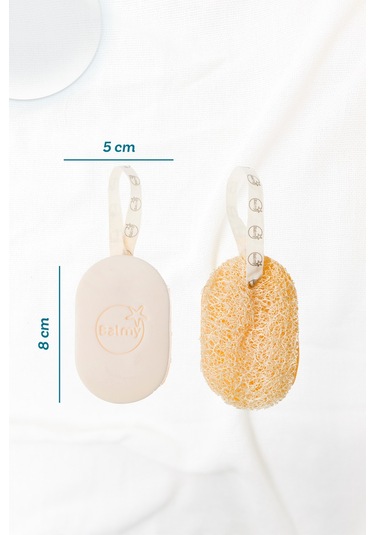 Balmy Doğal Kabak Lifli Sabun Coconut Vanılla Odunsu