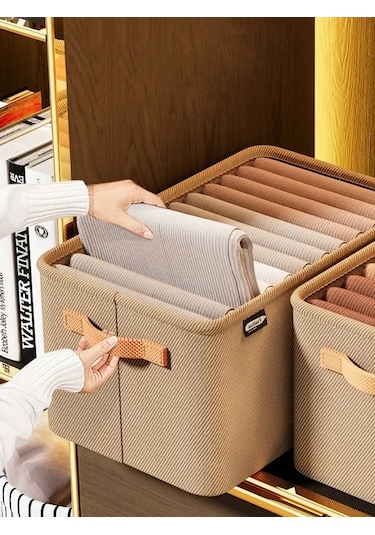 Springsun "büyük Kapasiteli 36 Litre Su Geçirmez Saklama Kutusu - 48x28x25 Cm" Haki