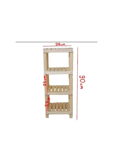 Woodencity Ahşap Saksılık Çiçek Standı Çiçeklik Çiçek Rafı Diğer