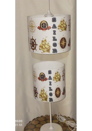 Denizci Yelkenli Gemili Dümen Çapa Pusula Genç Odası Çocuk Odası