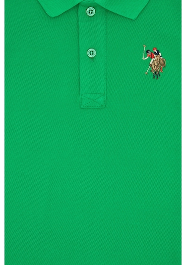 U.s. Polo Assn. Erkek Çocuk Elma Yeşili Tişört Basic 50306484-vr020 Elma Yesılı