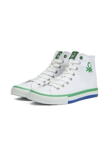 Benetton® | Bn-30192 - 3374 Beyaz - Erkek Spor Ayakkabı