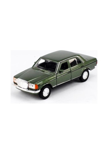 Oyuncak Metal Model Araba 1/36 Çek Bırak Yeşil Mercedes W123