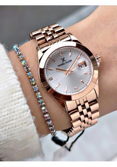 Daniel Klein Premium Kadın Kol Saati 30 Mm Rose Gold