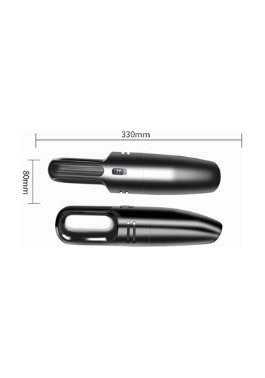 Createtech Taşınabilir Süpürge Süpürge Siyah Küçük Kablolu Elektrikli Elektrikli El Cbtxglobal Araba Araba Hh