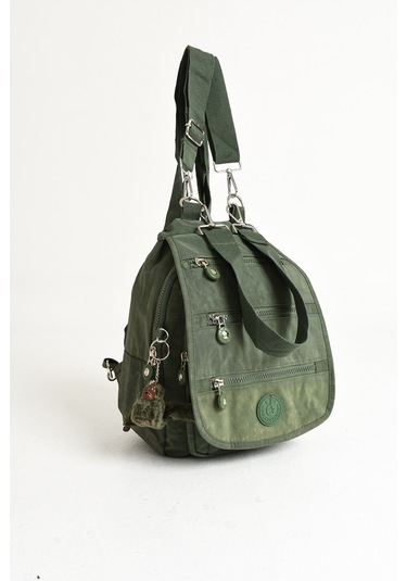 Ultra Hafif Kadın Sırt Ve El Çantası Yeşil Model: 571-5a - Yeşil