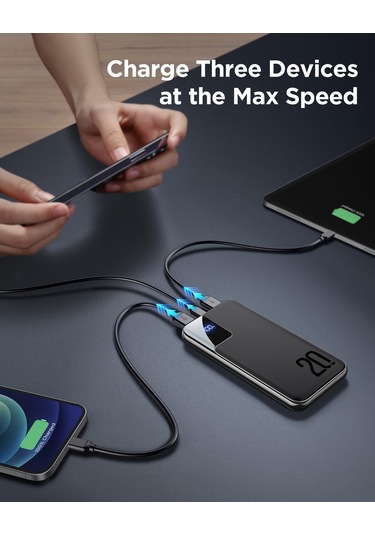 Joyroom Jr Qp190 20w 10000mah Powerbank Taşınabilir Şarj Aleti