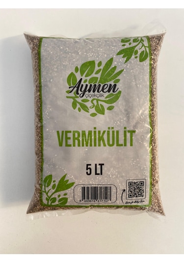 Tarımsal Vermikülit 5 Litre Toprak Düzenleyici Tohum Çimlendirme