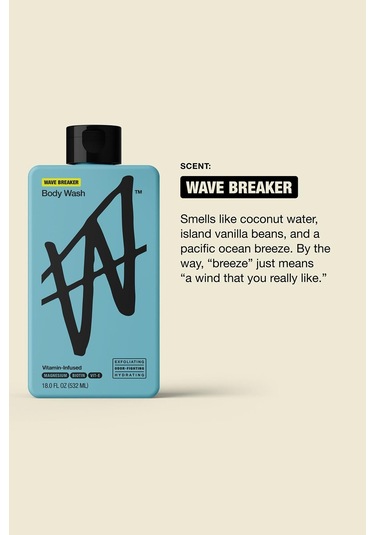 W Labs Wave Breaker Duş Jeli 532ml Fresh