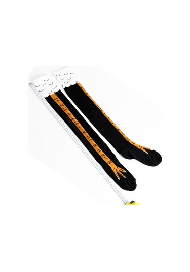 Xindoker Komik Tavuk Butu Desenli 3d Uzun Çoraplar - Cosplay İçin Uygun, Rahat Pamuk Karışımı, Ter Emici Ve Soluk, Siyah-sarı, Siyah-kırmızı, Beyaz-sarı Renk Seçenekleri Siyah Xindoker Komik Tavuk Butu Desenli 3d Uzun Çoraplar - Cosplay İçin Uygun, Rahat Pamuk Karışımı, Ter Emici Ve Soluk, Siyah-sarı, Siyah-kırmızı, Beyaz-sarı Renk Seçenekleri Siyah