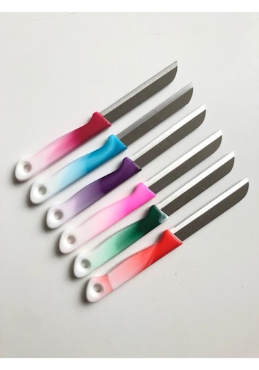 Solingen Tırtıklı Meyve Ve Sebze Bıçağı 6 Adet 7696640465360 Ahşap