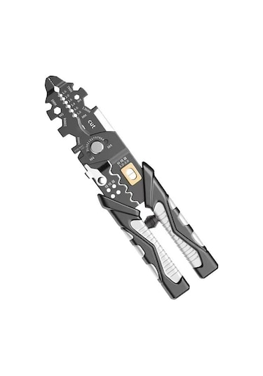 Tel Striptizci Çok Fonksiyonlu Elektrikçi Pensesi Özel Alet 25'i 1 Arada Elektrikçi Tel Ayırıcı