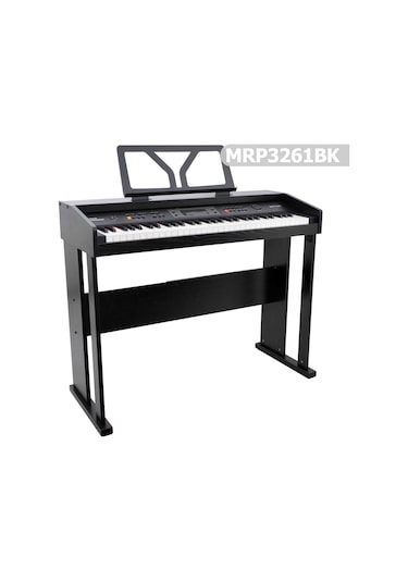 Dijital (Silent) Piyano Manuel Raymond 61 Tuş Siyah Mrp3261bk