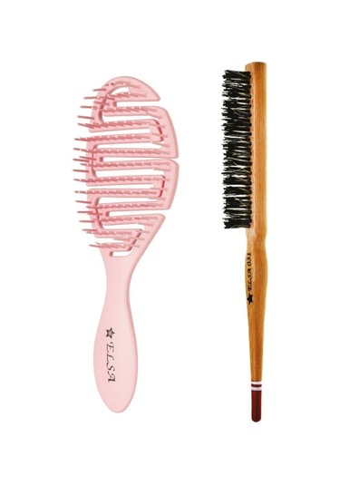 Professional Maze Ve Topuz Fırçası Üç Boyutlu Fırça