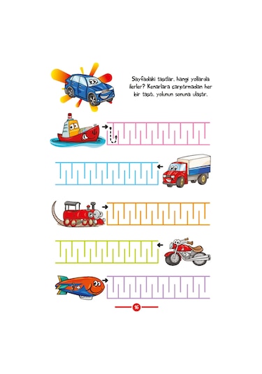 Çizgi 5-6 Yaş-Zihinsel Becerilerimi Geliştiriyorum- Limonkids