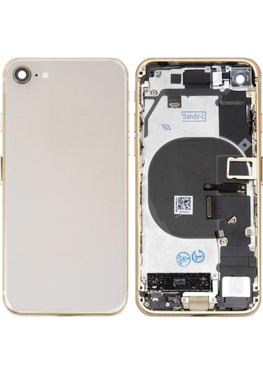 İphone 8 İle Uyumlu Dolu Kasa Altın