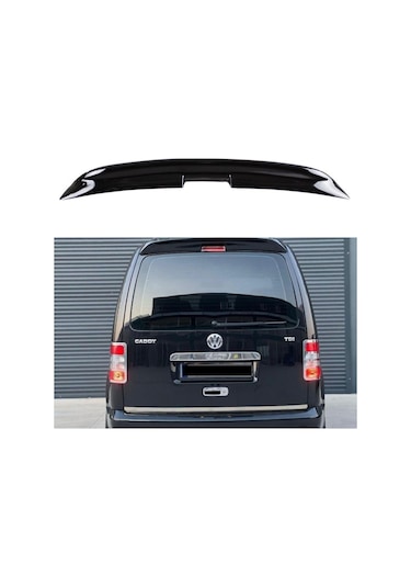 Vw Caddy Piano Black Boyalı Spoiler Abs Plastik 2003-2010