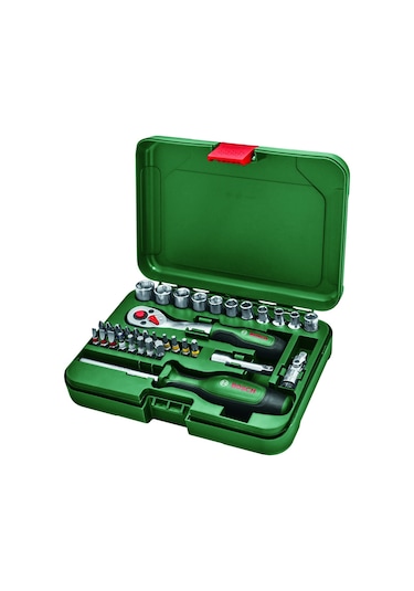 Bosch Tornavida ve Cırcırlı Lokma Takımı 34 Parça 1600A02BY1