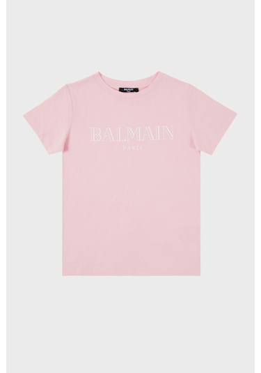Balmain Çocuk T Shirt 6m8721 Mx030 506 Pudra