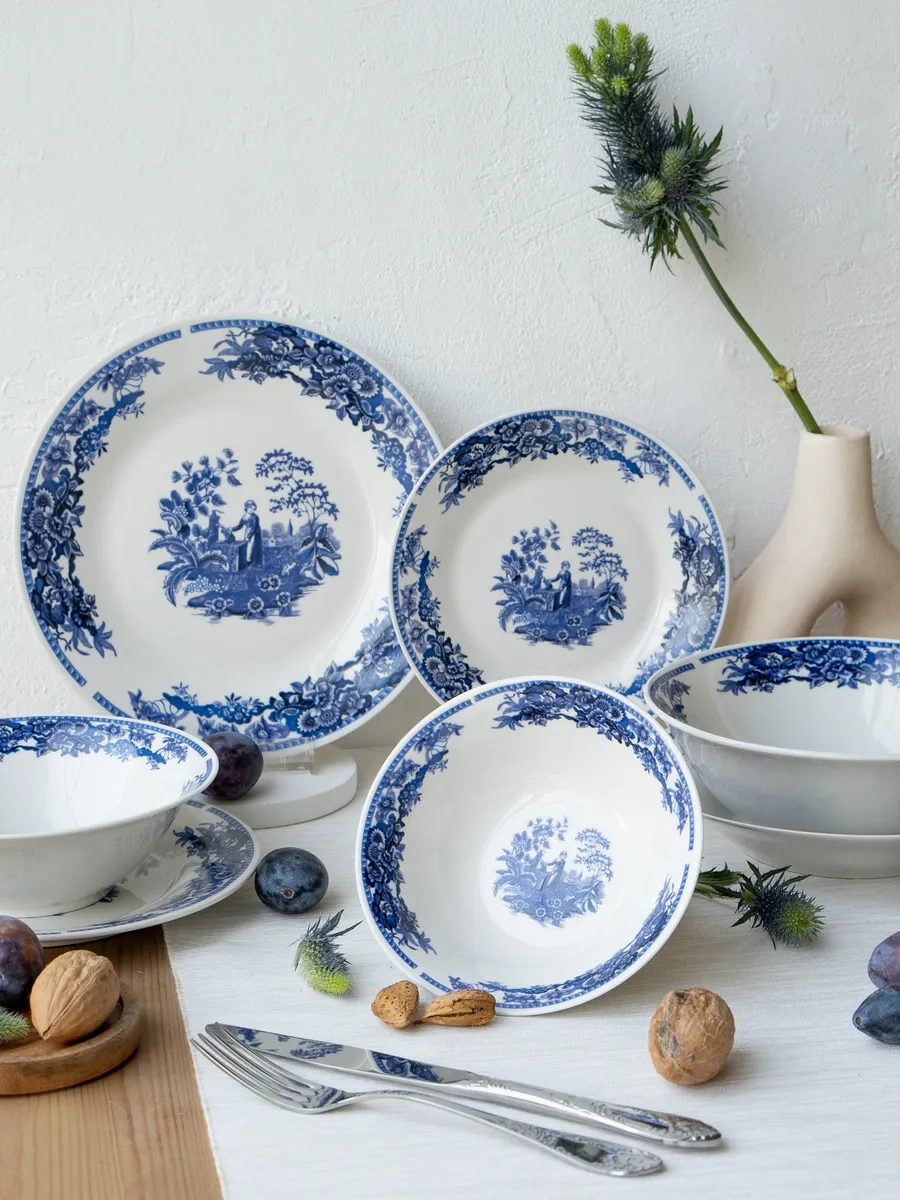 Korall Tabak Seti 6 Adet Düz Tatlı Tabakları 20 Cm Üsküdar Kuyu Mazısı 255435193 Beyaz