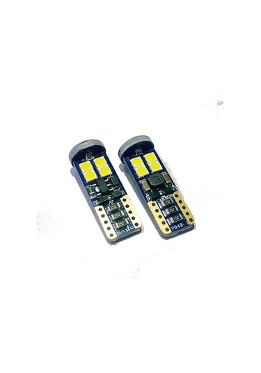 Femex Platinum Beyaz Ampul T10 12 Smd 3030 Chip Led Aktif Canbus