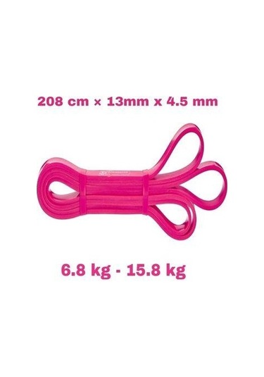 Powerband Direnç Lastiği Ve Egzersiz Bandı Pembe