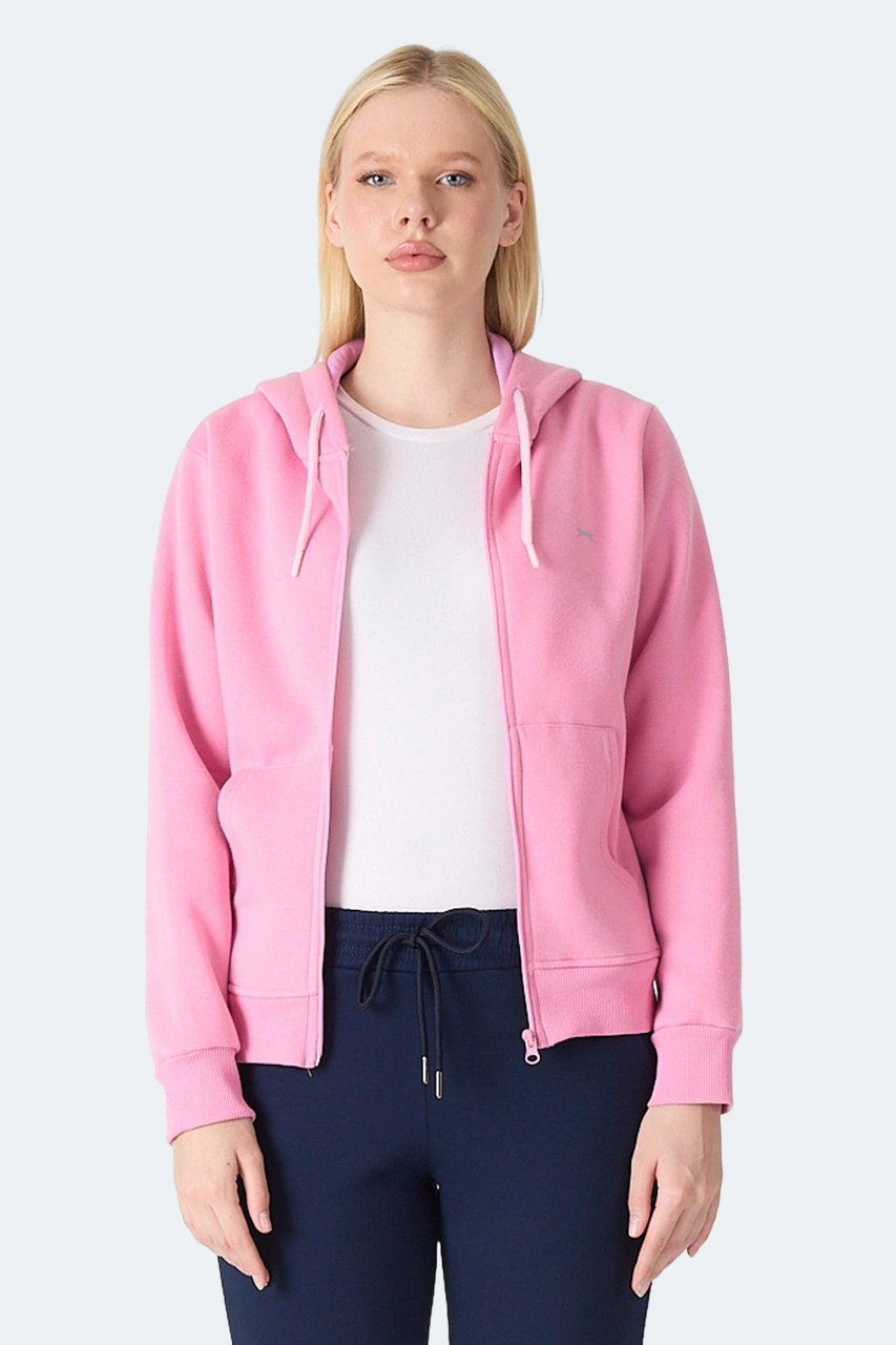 Slazenger Mılıo I Kadın Gül Sweatshirt Gül
