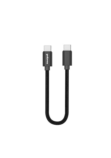 Yediseven Yds30 Type C To Type C Android Kısa Şarj Kablosu 60watt Powerbank Car Play 30 Cm