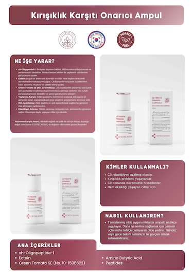 Centecassol Peptit ve Ectoin Kompleksiyle Ampul Serum 30 ML