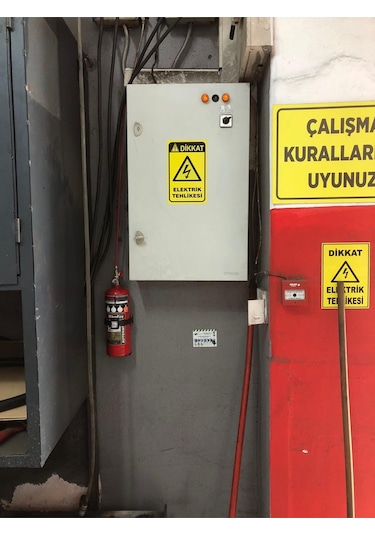 Pano Içi Otomatik Söndürme Sistemi 6 Kg