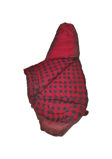 Square Denali Kırmızı -20 C Uyku Tulumu Kırmızı